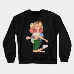 Spring Girl Crewneck Sweatshirt